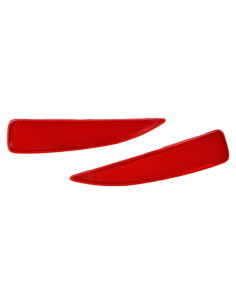 Reflector Parachoques Trasero Toyota Yaris 2012-2014 Rojo
