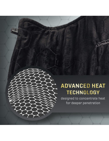 Almohadilla Térmica King-Size Sunbeam AdvancedHeat 30x61cm