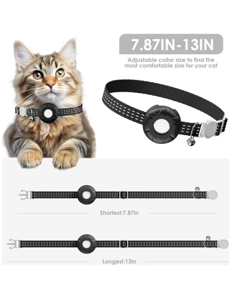 Rastreador GPS para Gatos HONGTOP H, Impermeable, Sin Cuota Mensual Rastreador GPS para Gatos HONGTOP H, Impermeable, Sin Cuota Mensual