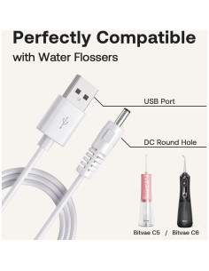 Cable de Carga USB Bitvae para Cepillos Dientes Eléctricos 2