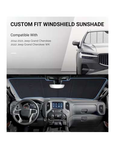 Protector Solar Parabrisas Pigenius Jeep Grand Cherokee 2014-2021