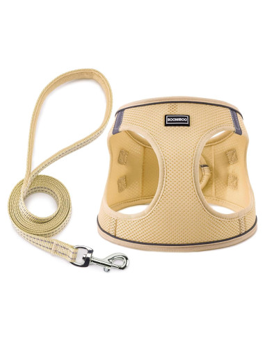 Arnés Ajustable Reflectante BOOMIBOO para Perros y Gatos XXS