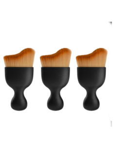 Cepillo de Detalle de Coche JsqFogey Ultra Suave 3 Piezas