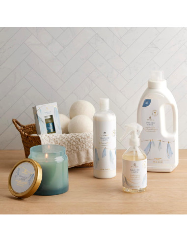 Conjunto de Bolas de Secado de Lana Thymes Lino Lavado 3 Pzas