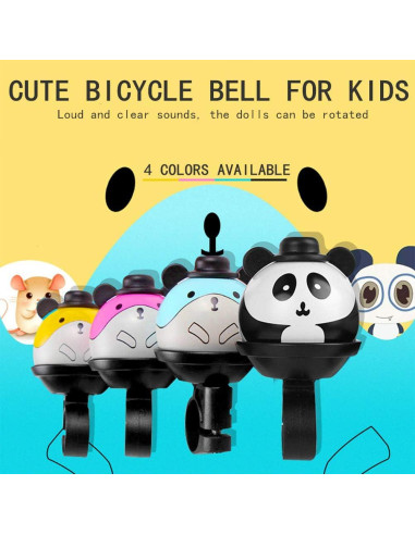 Campana de Bicicleta Feluz para Niños y Adultos, Sonido Fuerte