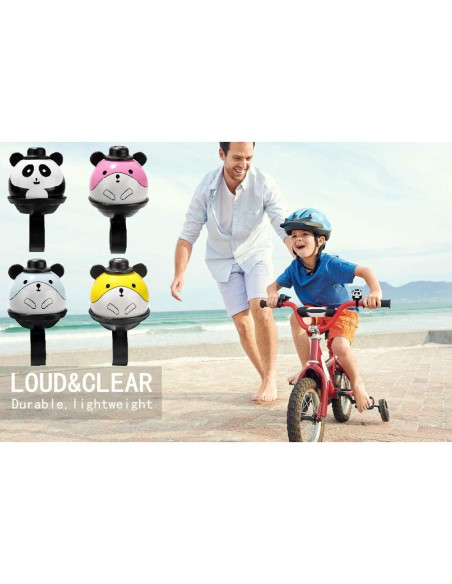 Campana de Bicicleta Feluz para Niños y Adultos, Sonido Fuerte