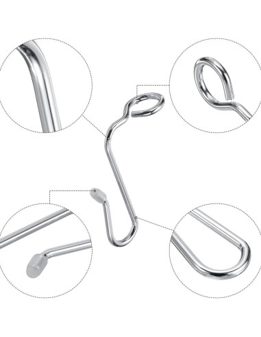 Ganchos Conectores de Percha Dorados FAMSTURLON - 50 Piezas