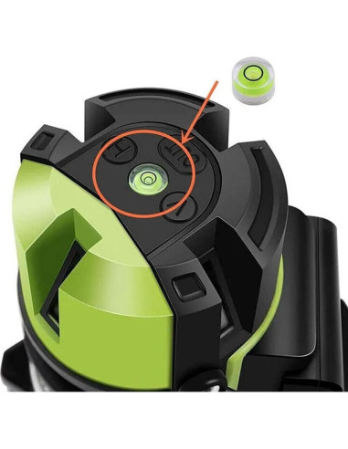 10PCS Nivel de Burbuja Redondo UCCKEYI 15x8mm Precisión