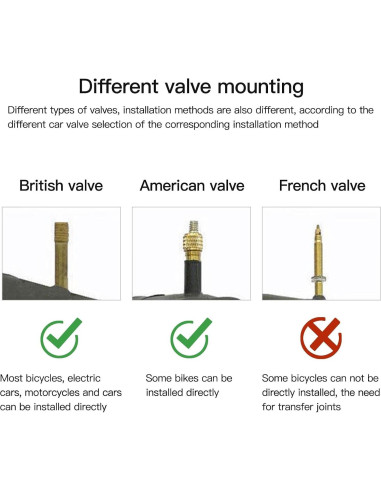 8 Luces LED para Válvula de Rueda Hevituwhe Amarillo