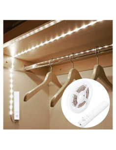 Luz de Armario KUCAM 1M con Sensor de Movimiento 6000K