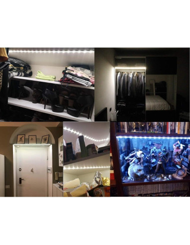 Luz de Armario KUCAM 1M con Sensor de Movimiento 6000K