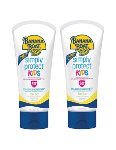 Protector Solar Mineral Banana Boat Niños SPF 50 Paquete Doble