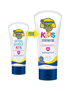 Protector Solar Mineral Banana Boat Niños SPF 50 Paquete Doble 2
