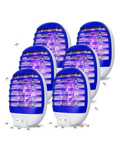 Paquete de 6 trampas eléctricas para insectos Hywean Zapper