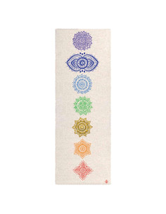 Alfombrilla de Yoga Shakti Warrior Chakra Ecológica 182.88x60.96cm