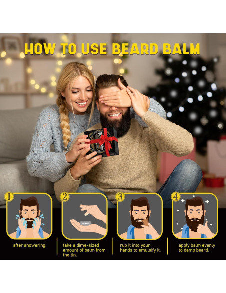 Bálsamo para Barba MEKER 99g Suavizante Antipicazón