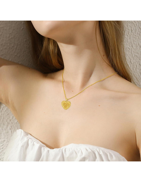 Collar medallón personalizado plata esterlina 925 con fotos