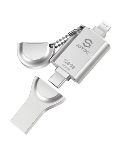 Pendrive 128GB Apple MFi para iPhone y iPad - JD006