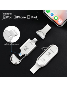 Pendrive 128GB Apple MFi para iPhone y iPad - JD006 2