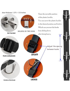 Organizador de Bolsos IZUS - Soporte de 20 Ganchos para Armario 2