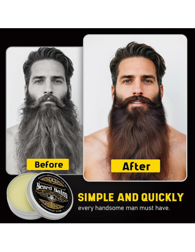 Bálsamo para Barba MEKER 99g Suavizante Antipicazón