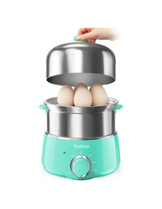 Cocinero de Huevos Duro CACHOO Aqua 14 Huevos 30 Min Temporizador