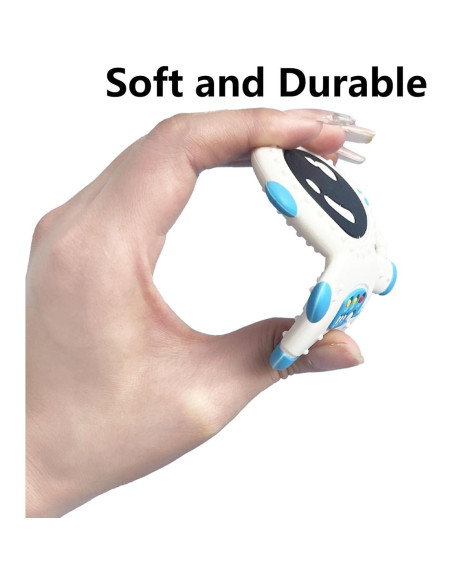 Mordedor Espacial Cuxnoo para Bebés 3+ Meses Silicona BPA Libre