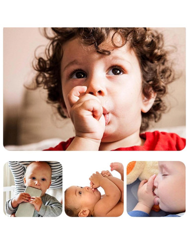 Mordedor Espacial Cuxnoo para Bebés 3+ Meses Silicona BPA Libre