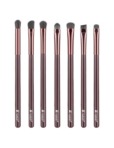 Juego de Brochas de Maquillaje para Ojos YUESHENNAN 7 Piezas