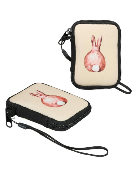 Funda de Neopreno kwmobile para Auriculares In-Ear con Cierre