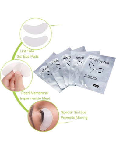 Kit de Parches de Hidrogel para Ojos Qleng - 110 Pares