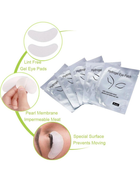 Kit de Parches de Hidrogel para Ojos Qleng - 110 Pares