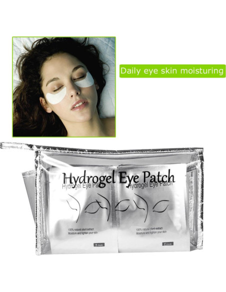 Kit de Parches de Hidrogel para Ojos Qleng - 110 Pares