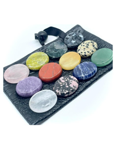 Piedras de Preocupación Naturales 12pcs para Alivio de Estrés