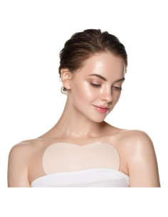 Parche Antarrugas para el Pecho Skywee - Set de 3 Parches de Silicona Reutilizables