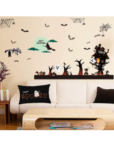 Funda de Almohada Halloween 30x50 cm Easternproject Murciélagos 2