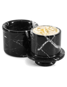 Conservador de Mantequilla de Mármol Marble Range 10.8 cm