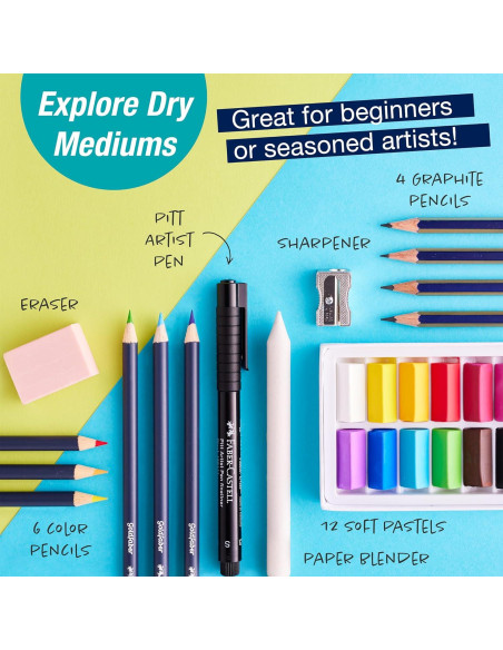 Set de Arte Faber-Castell Try It Box 26 Piezas para Dibujar