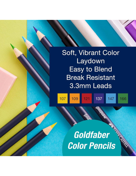 Set de Arte Faber-Castell Try It Box 26 Piezas para Dibujar