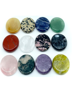 Piedras de Preocupación Naturales 12pcs para Alivio de Estrés 2