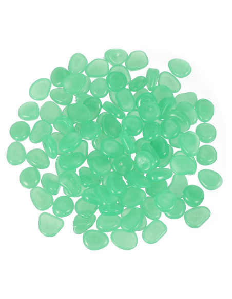 Piedras Brillantes PATIKIL 300 Pcs Cian para Jardín y Acuarios Piedras Brillantes PATIKIL 300 Pcs Cian para Jardín y Acuarios