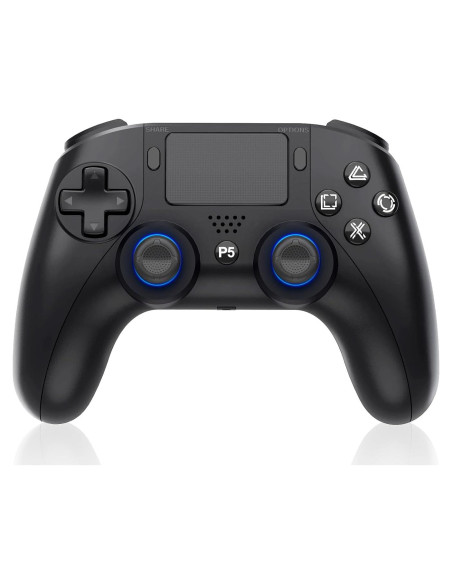 Controlador Inalámbrico ESSILX para PS5 - Negro, Doble Vibración, Sensor 6 Ejes Controlador Inalámbrico ESSILX para PS5 - Negro, Doble Vibración, Sensor 6 Ejes
