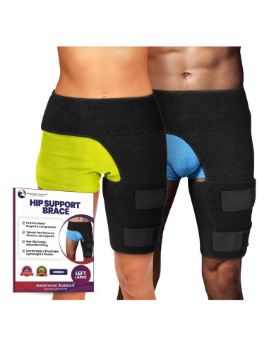 Faja de Compresión para Muslo Grande ARMSTRONG AMÉRICA Izquierda