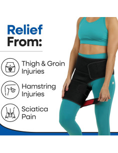 Faja de Compresión para Muslo Grande ARMSTRONG AMÉRICA Izquierda 2