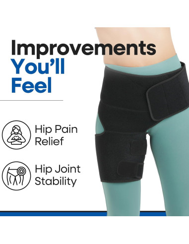 Faja de Compresión para Muslo Grande ARMSTRONG AMÉRICA Izquierda