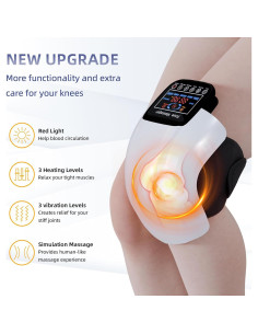 Masajeador de Rodilla SUPBAND HY 5 en 1 Calor y Vibración 2