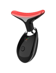 Masajeador Facial ELISHINE Terapia de Luz Roja 7 Colores