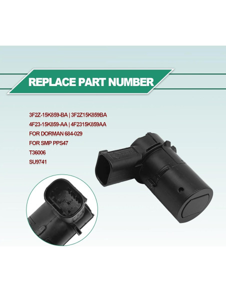 Sensores de Estacionamiento Inverso RBOKO para Ford 4 Piezas