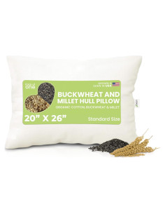 Almohada Ecológica Estándar Bean Products 50.8x66 cm