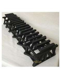 Trestle Bajo de Madera Dechant's 61 cm para Trenes Escala O